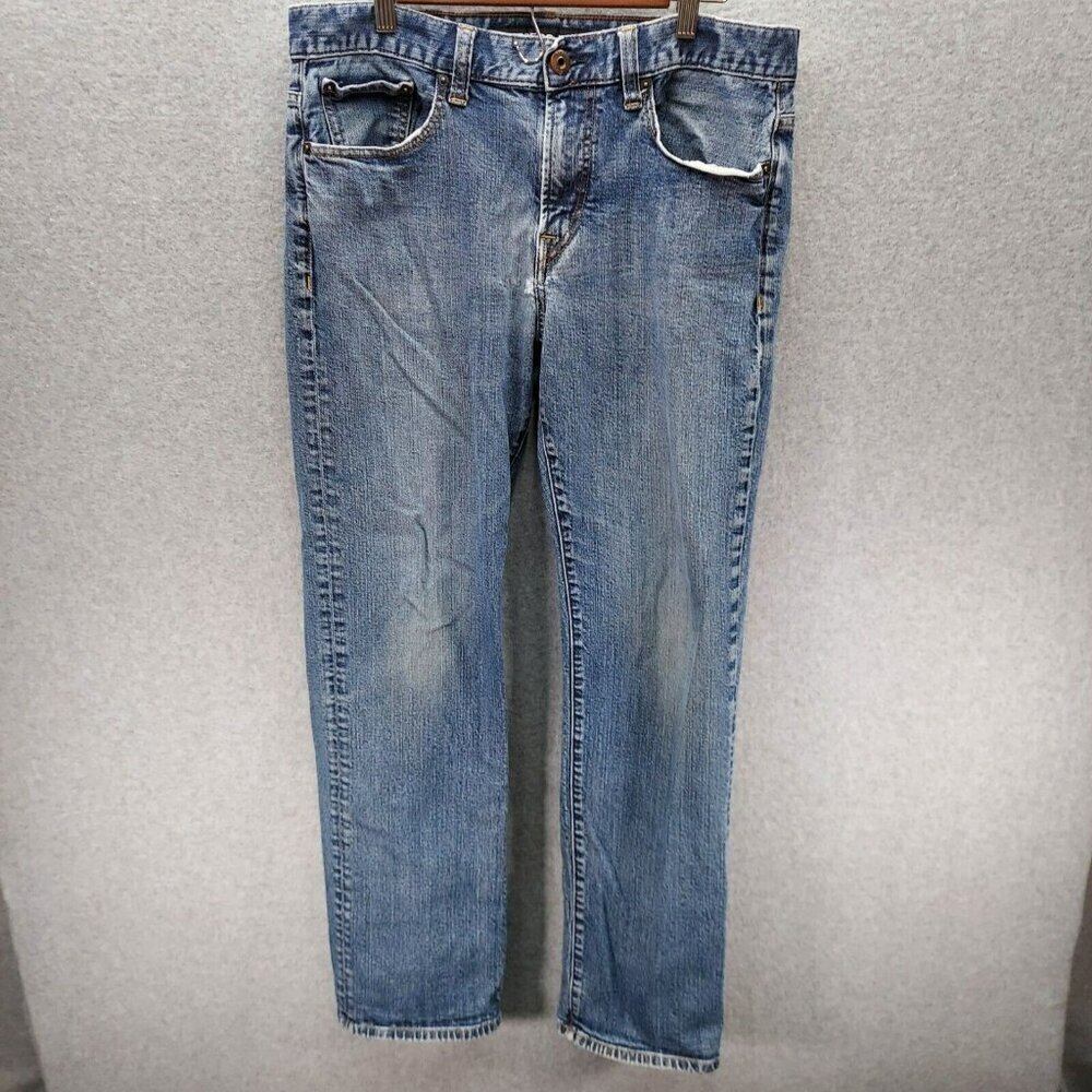 Express Men's Born To Rock The Sidewalk Cotton Straight Jeans Size 34 Blake